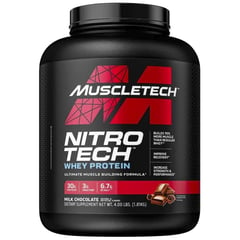 MUSCLETECH - Nitro Tech Whey Protein 4 Libras Chocolate -