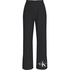 CALVIN KLEIN - Pantalón Negro Diffused con monologo Para Mujer