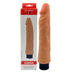 GENERICO - Vibrador Dildo Textura Realista Suave Silicona 23cm +grande