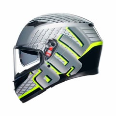 AGV HELMETS - Casco Certificado AGV K3 FORTIFY FLUO TALLA M