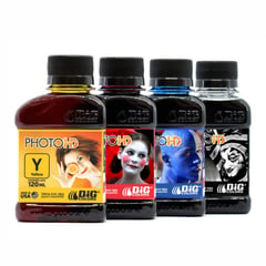 BIG COLORS - TINTAS PHOTO HD EPSON COMPATIBLE COMBO 4 X 120ML C/U