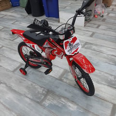 GTI - Bicicleta Infantil Moto Cross Rin 16 Niños Nueva Y Moderna