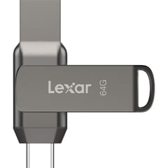 LEXAR - Memoria Usb 64 Gb 2 Entrada Usb Tipo C y Entrada Usb Tipo A