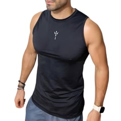 POSEIDON SPORTWEAR - Camisilla Deportiva Lycra Hombre Elegante Casual Cuello Alto