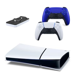 SONY - Consola Playstation 5 Slim 1 Tera Digital PS5 +2 Controles