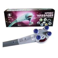 MAGIC MASSAGER - Masajeador Cuerpo Magico Relaja Tonifica 8 En 1 Profesional