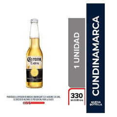 CORONA EXTRA - Cerveza Corona Botella 330 Ml