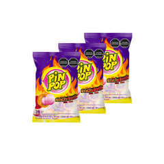 ALDOR - Dulces Picantes Pin Pop Enchilado Cereza Mango 3 Paq