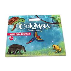 ESTIMULARTE - Libro Para Colorear Colombia Animales Mágicos