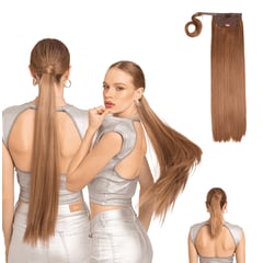 MY DOLL HAIR - Ponytail Lisa Brit 26 pulgadas - Rubio Cobrizo
