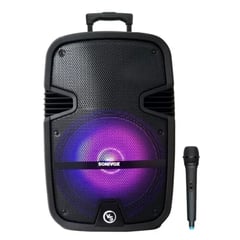 SONIVOX - Parlante Vs-s2285 Recargable 12 Pulgadas Tripode+mic