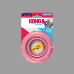 KONG COMPANY - KONG Puppy Llanta talla Mediana Grande Colores Surtidos