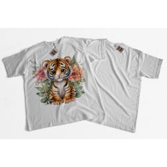 GENERICO - Camiseta Piel Durazno Tigre Tierno 1