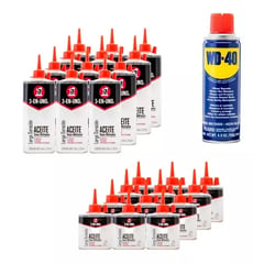 3 EN UNO - Combo Aceite 3 En 1 - 90mlx12/30mlx12 Gratis 1 Wd-40 5.5oz