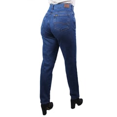 LEC LEE - Jean Mom fit Ref. 565 para Mujer - Índigo Oscuro