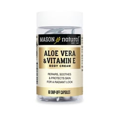 MASON NATURAL - Aloe Vera Y Vit E X 60caps Aplicable Mason