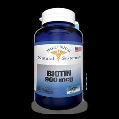 MILLENIUM NATURAL SYSTEMS - Biotina 900 Mcg x 100 Soft - Natural Systems