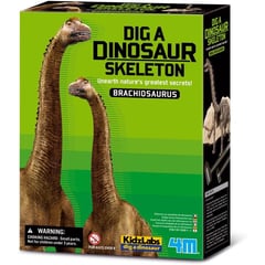 4M - KIT EXCAVACIÓN NIÑOS - ESQUELETO DINOSAURIO - BRAQUIOSAURIO