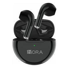 1 HORA - Audífonos In-ear Bluetooth Auriculares 1hora Aut119 Color Negro