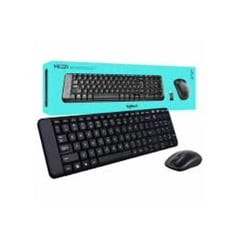 LOGITECH - Teclado y mouse mk220 inalambrico