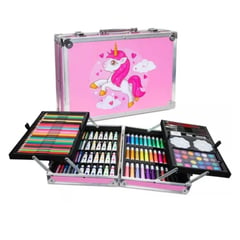 TV NOVEDADES - Set De Artes Profesional Para Niños Kit De Pintura 145 Pcs