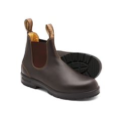 BLUNDSTONE - Botas Chelsea Unisex - ELASTIC SIDE BOOT - V CUT UX WALNUT BROWN