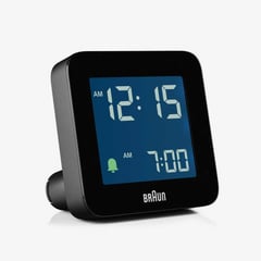 BRAUN - Relojes Despertadores Digitales Negro