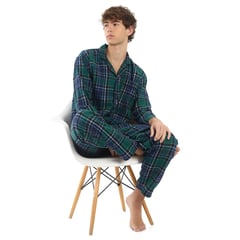 SANTANA - Pijama Hombre Leñadora Oxford