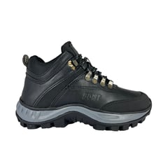 CALZADO BONT - Botas Hombre Cosidas Outdoor Negro Bont 505