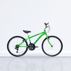 GW - Bicicleta para niños rin 24 Travel niños de 8 años Verde