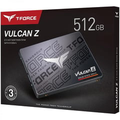 TEAM GROUP - Disco SSD 512GB TEAMGROUP VULCAN Z T-FORCE 2.5 SATA