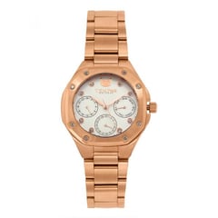 TEMPUS - Reloj Para Dama Marca Color Cafe Ref JD5399-OR