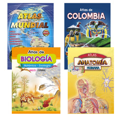 GENERICO - Colección Libros Atlas Mundial Colombia Biología Anatomía