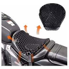 GENERICO - Cojín Universal Para Moto de Silicona Gel