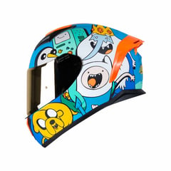 SHAFT - Casco 582 EVO ADVENTURE TIME AZ AM CERT 2206 Talla M