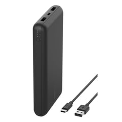 BELKIN - Cargador Portatil BoostCharge Con USB-C Y USB-A De 20 K