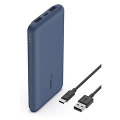 BELKIN - Cargador Portatil BoostCharge Con USB-C Y USB-A De 10 K