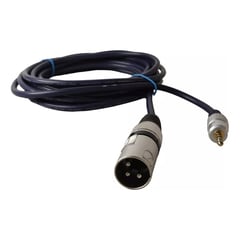 GENERICO - Cable Audio Micrófono Xlr Macho Jack 35mm Auxiliar Sonido