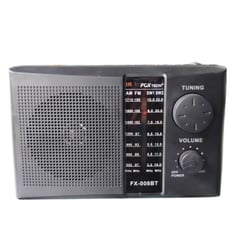 CHINA - Radio Portatil Usb Sd 4 Bandas Am Fm Sw1 Sw2 Recargable y de Energia