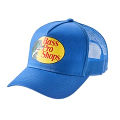 BASS PRO SHOPS - Gorra Bass Pro Shop Mesh Cap Tipo Trucker Azul Rey