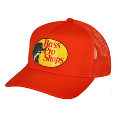 BASS PRO SHOPS - Gorra Bass Pro Shop Mesh Cap Tipo Trucker Light Orange