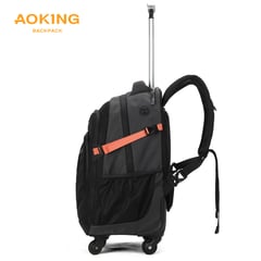 AOKING - Morral Con Ruedas Bin Sln67056 Negro