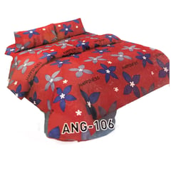 GENERICO - Juego de sabanas cama doble 190x140 cm 100% Poliester - Almalu