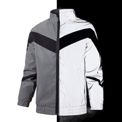 MULTIPLACE COLOMBIA - Chaqueta reflectiva impermeable para motociclista unisex