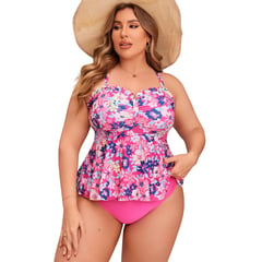 YURELKSHOP - VESTIDO DE BAÑO TANKINI 2 PIEZAS BIKINI