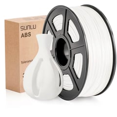 SUNLU - Filamento ABS 175mm Impresión 3D - Blanco