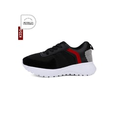 TELLENZI - Tenis Infantil Negro-Rojo 8001J