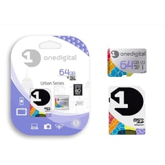 ONEDIGITAL - Memoria Micro Sd One Digital 64 gb Clase 10 Original