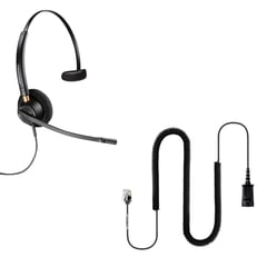 PLANTRONICS - Diadema Encore Pro 510 + Adaptador Rj9 Voice