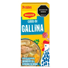 MAGGI - Caldo de Gallina x 24 Cubos